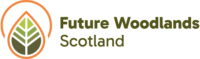Future Woodlands Scotland logo.
