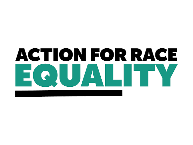 Action for Race Equality logo.